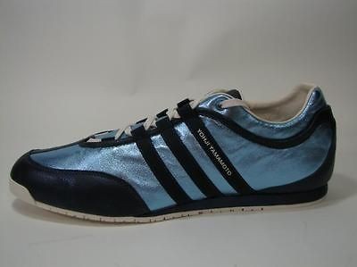 Yohji Yamamoto Adidas Y 3 Boxing Low top Shoe Sneaker Blue Metallic 