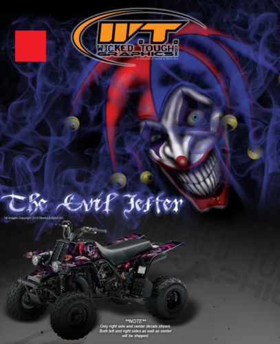 YAMAHA BANSHEE FENDER PLASTICS GRAPHICS THE EVIL JESTER