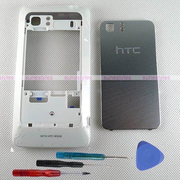 OEM White Housing Mid Frame Battery Cover for HTC AT&T Raider Vivid 4G 