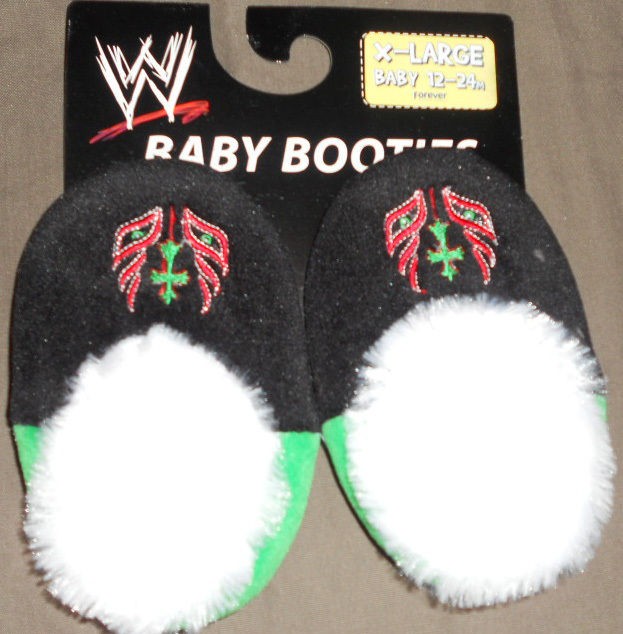 WWE Rey Mysterio Baby Booties Slippers Shoes 12 24