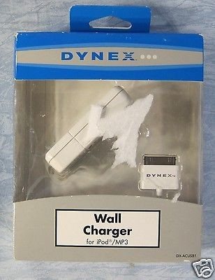 Dynex Wall Charger for iPod or  player never used come in original 