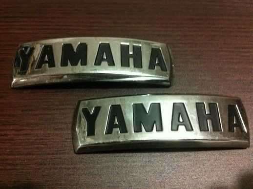 A163 yamaha plastic tank sticker logo virago xv 250 535 750 920 1100 