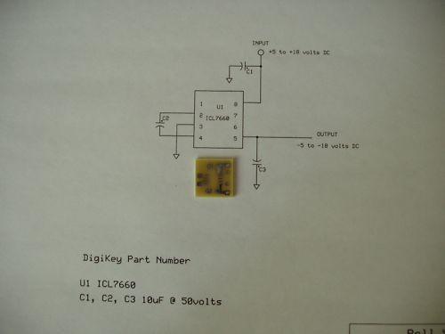 Bias supply printed circuit board, FET, amplifier, pre amp
