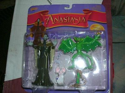 1997New in Package Anastasia Rasputtin and Bartok Poseable Figures 