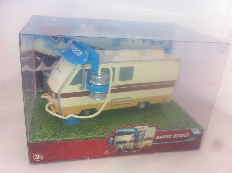 Disney Pixar Cars Barry Diesel Campervan, Rare, Collectable