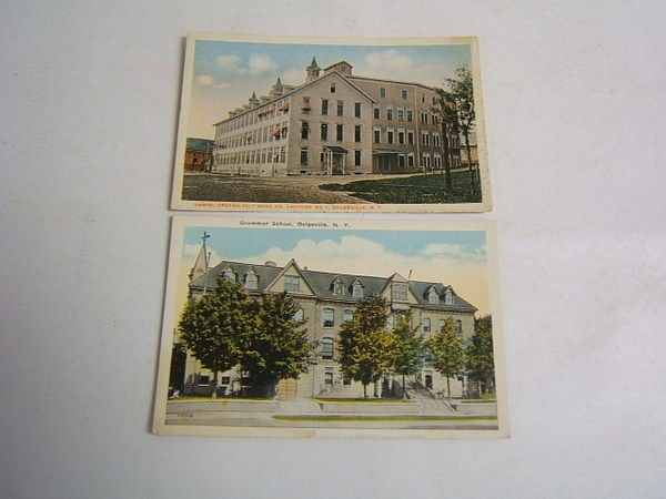 Postcards Dolgeville NY Daniel Greens No. 1 Grammar