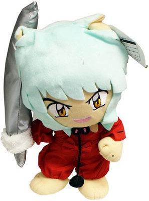 InuYasha with Tetsusaiga Sword 12 Plush