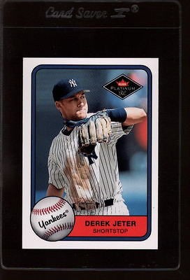 2001 FLEER PLATINUM #332 DEREK JETER MINT *540049