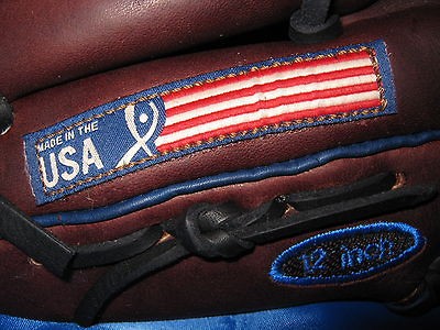 Custom American Made INSIGNIA 12 Mod Trap Eze Web Pitcher Baseball 