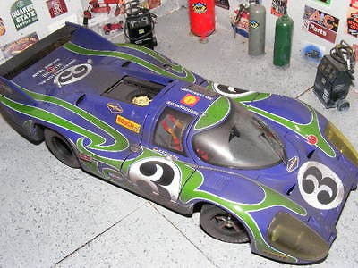 Autoart Porsche 917 LH HIPPY RARE Race Weathered Version 1/18