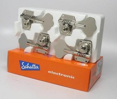 New Genuine SCHALLER BML Vintage Style Bass Tuners 4IL