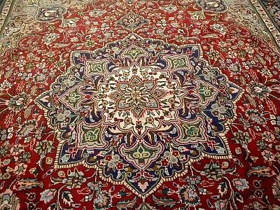   ONE IN A MILLION MINT MASTER KNOTTED ROYAL TABA TABRIZZ PERSIAN RUG