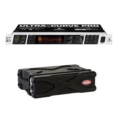   ULTRACURVE PRO DEQ2496 Equalizer EQ 31 Band w/ SKB XRACK2 2U Case