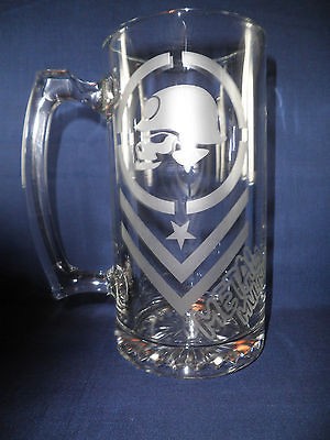 Metal Mulisha Etched Beer Stein skull mulisha Monster