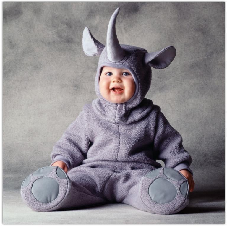 TOM ARMA RHINO SIGNATURE LIMITED ED BABY COSTUME 4T 5T