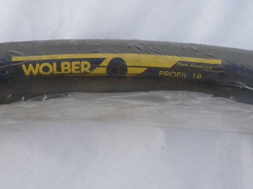 NOS 700c Wolber Profil 18 Titane Magnesium Anodized Rims 36 hole