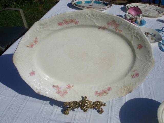 Antique 12 Clementson Brothers Serving Platter