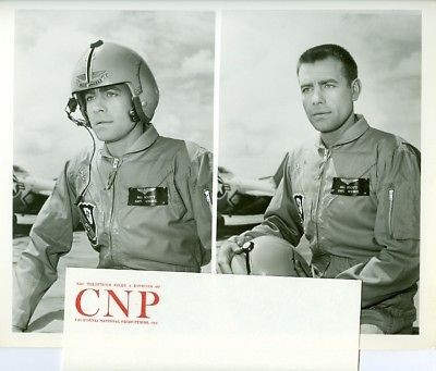 THE BLUE ANGELS WARNER JONES FLIGHT SUIT 1958 NBC PHOTO