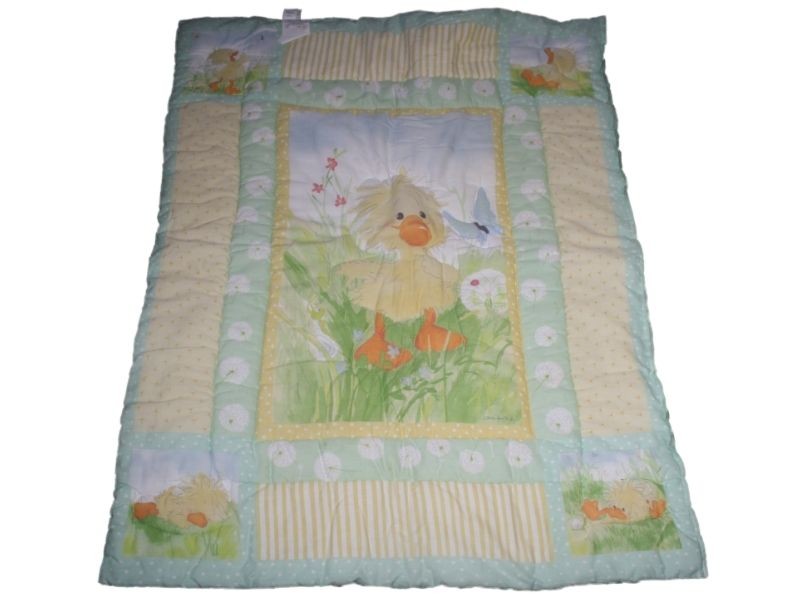 Baby Girl Bedding Nursery Little Suzys Suzys Zoo Crib Quilt Blanket 