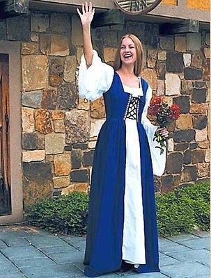 Fair Maid Medieval Renaissance Faire Dress Costume New