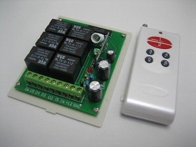   Remote Control Switch ON OFF dc 12V Battery Wireless Power Relay RV