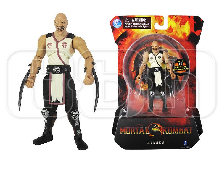 BARAKA figure MORTAL KOMBAT MK9 9 jazwares TARKATAN demon OUTWORLD 