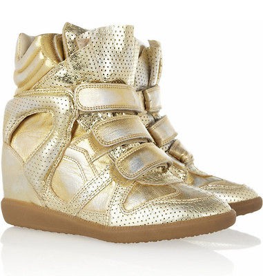 NIB ISABEL MARANT F/W2013 BIRD DORE WEDGE SNEAKERS Sz 41