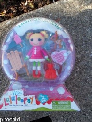 NEW MINI LALALOOPSY 2012 ~~ HOLLY SLEIGHBELLS~~N​IP