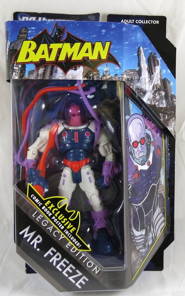 Mattel DC Universe Batman Legacy Mr Freeze Figure