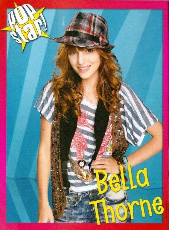 BELLA THORNE   SHAKE IT UP   CODY SIMPSON   11 x 8 MAGAZINE PINUP 