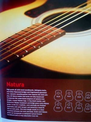 2010 WALDEN GUITAR GUIDE NATURA NYLON STRING LUTHIER