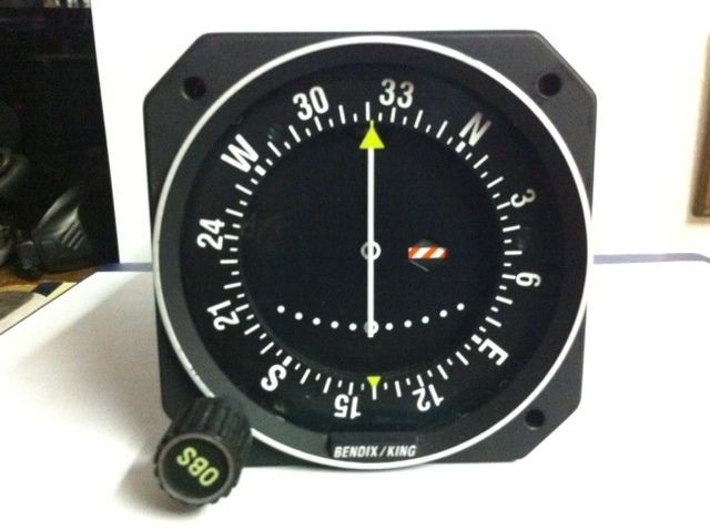 KING KI 208 VOR/LOC INDICATOR AVIONICS