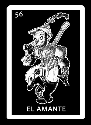 El Valiente T Shirt * Loteria, Mexican Bingo