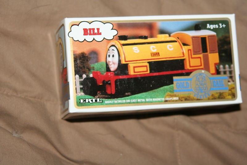 NIB ERTL~BILL GOLD RAIL SERIES~THOMAS RARE COLLECTABLE