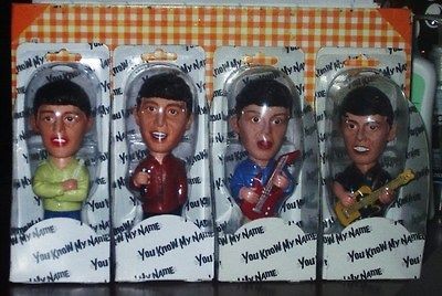   pc Set Ringo John Paul George Bobblehead Wobblehead Raisin Fig