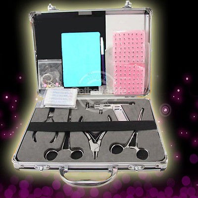 Tattoo Body Navel Ear Tongue Lip Jewelry Piercing Kit Supply