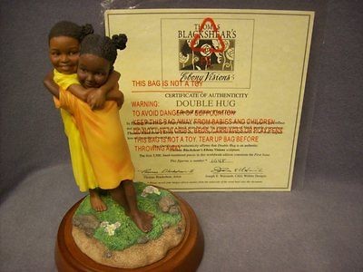 DOUBLE HUG by THOMAS BLACKSHEAR w/COA no box