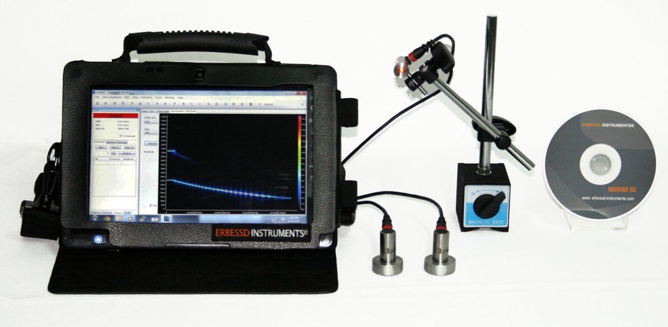 DIGIVIBEMX VIBRATION ANALYZER AND BALANCING SYSTEM, MILLION POINT FFT 