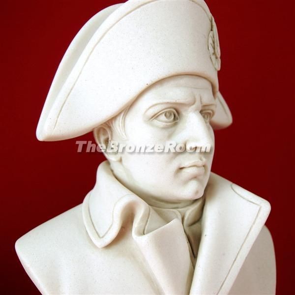 Carrara Marble Napoleon Bust