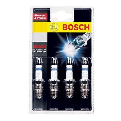 BOSCH FUSION SPARK PLUG MITSUBISHI LANCER GSR 4G93T RVE TRITON 4G64 MK