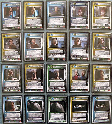 Star Trek CCG The Borg Dual Affiliation Rare & Ultra Rare Cards [Part 