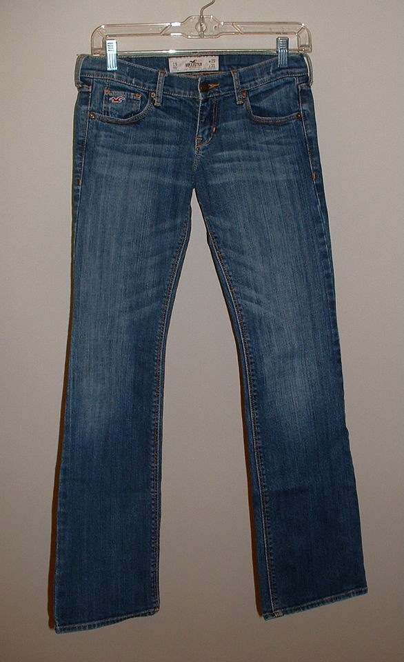 HOLLISTER VENICE BOOT CUT LOW RISE STRETCH JEANS SIZE 1 SHORT 1S