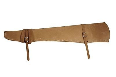 New Leather Rifle Gun Scabbard Holster for Western Saddle/Motorcylce 