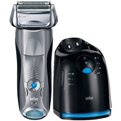 New Braun Series 7 790CC 4 Washable Mens Electric Shaver + Free 