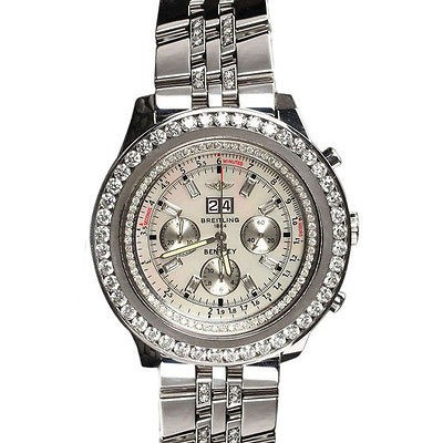 Breitling For Bentley 6.75 A44362 Chronograph Mother of pearl dial