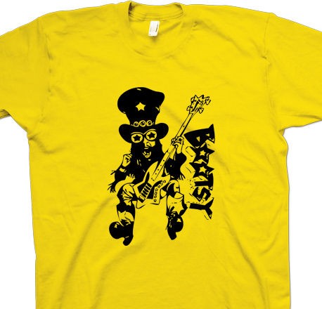 BOOTSY COLLINS Retro James Brown/P Funk Shirt S,M,L,XL
