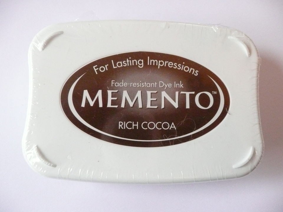 Tsukineko Dye Ink Pad MEMENTO Brown RICH COCOA