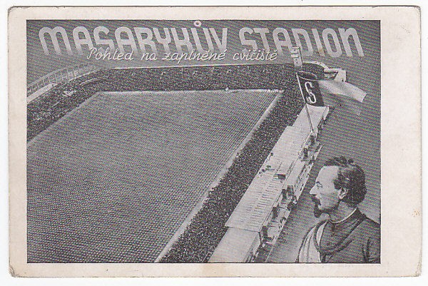 SOKOL , SPORT, Dr. MIROSLAV TYRS , MASARYKOV STADIUM, PATRIOTIC 