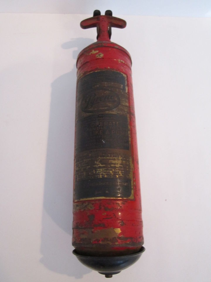 vintage pyrene fire extinguisher in Extinguishers