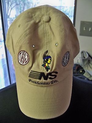 VIRGINIAN RAILWAY VGN NORFOLK N&W NS POCAHONTAS DIV BALL CAP HAT 